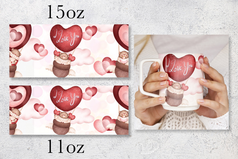 valentines-day-mug-wrap-love-mug-sublimation-png-teddy-bear