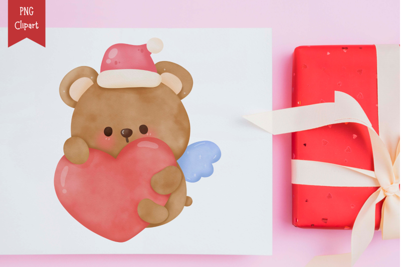 valentine-sublimation-kawaii-cute-teddy-bear-watercolor