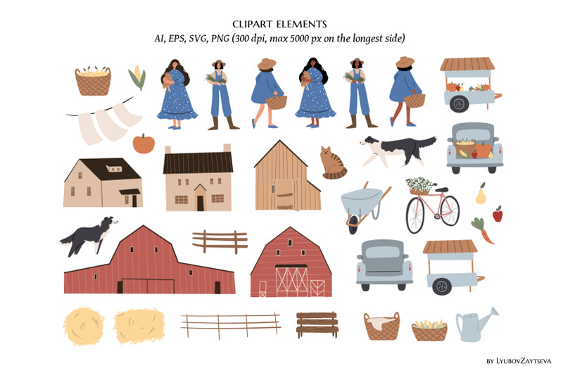 farm-animals-clipart-farm-life-svg-png-ai-illustrations