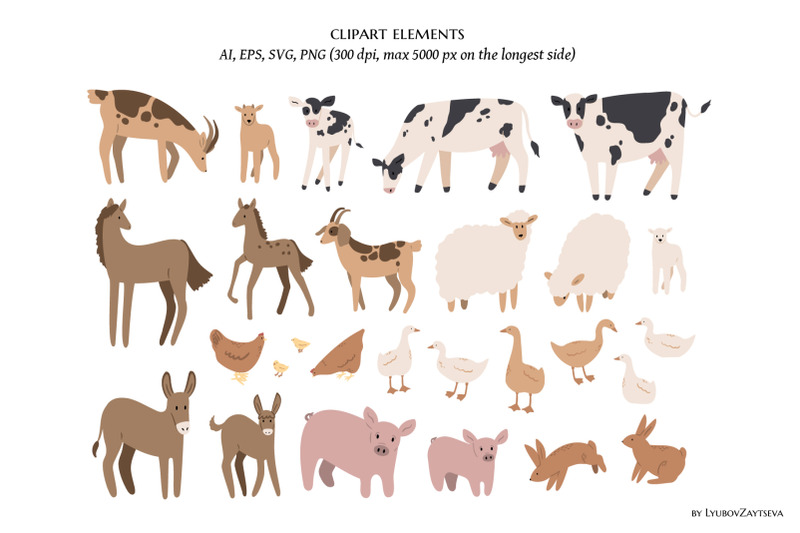 farm-animals-clipart-farm-life-svg-png-ai-illustrations