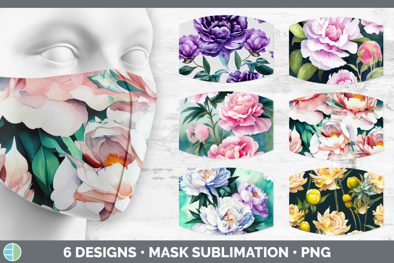 peonies-mask-sublimation-bundle-face-mask-designs