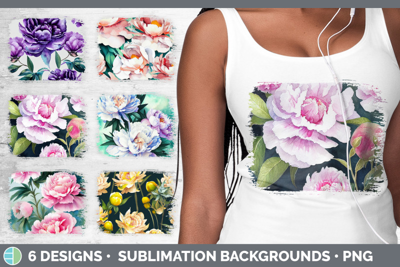 peonies-distressed-sublimation-background-panel