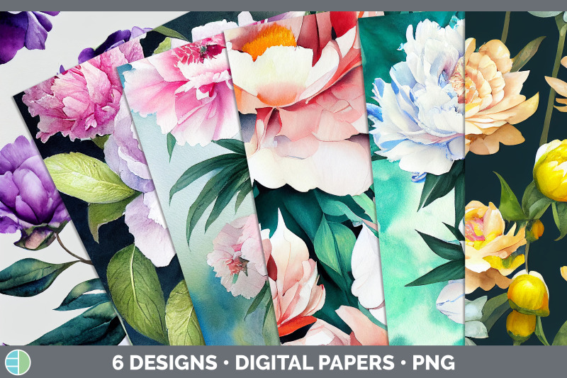 peonies-backgrounds-digital-scrapbook-papers