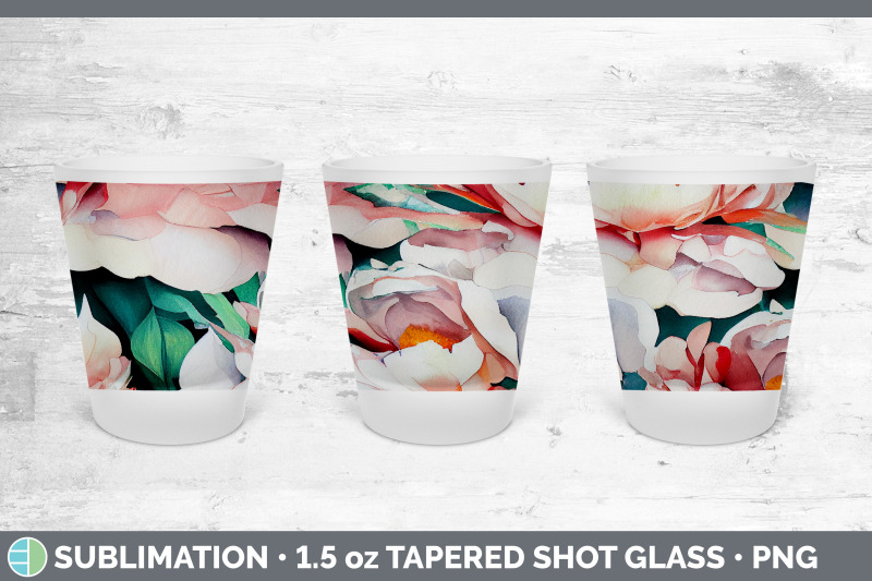 peonies-shot-glass-sublimation-shot-glass-1-5oz-tapered