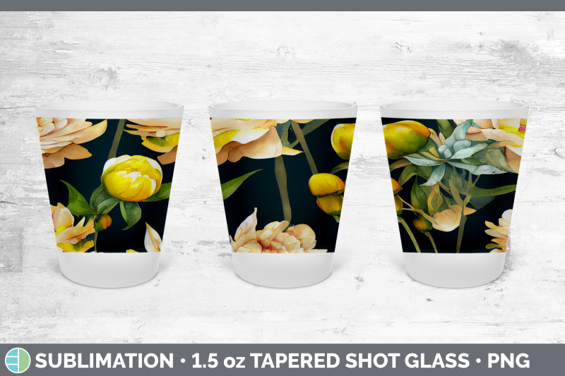 peonies-shot-glass-sublimation-shot-glass-1-5oz-tapered