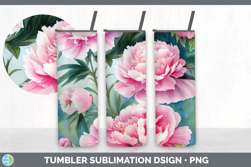 peonies-tumbler-sublimation-bundle