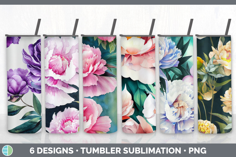 peonies-tumbler-sublimation-bundle