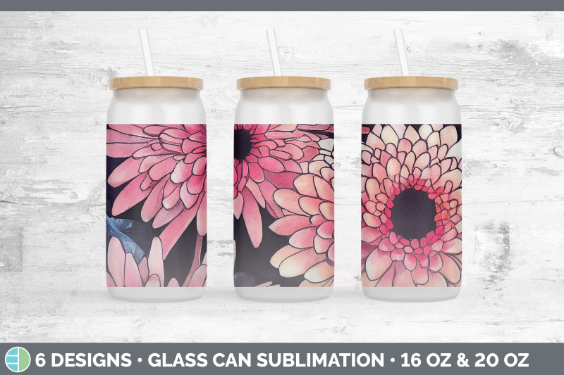 chrysanthemums-glass-can-sublimation-beer-mason-jar