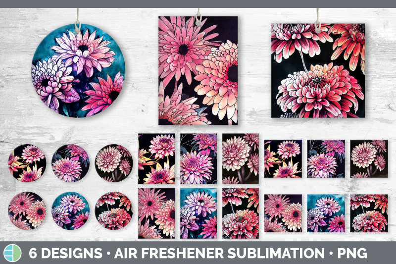 chrysanthemums-air-freshener-sublimation-designs-bundle