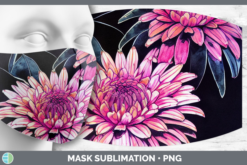 chrysanthemums-mask-sublimation-bundle-face-mask-designs