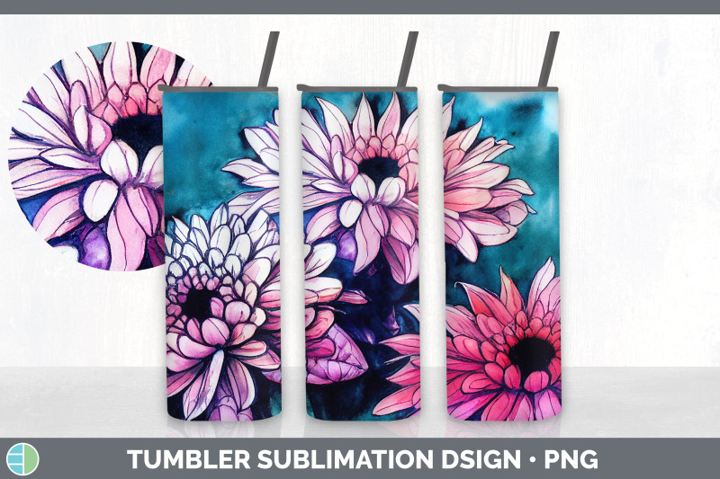 chrysanthemums-tumbler-sublimation-bundle