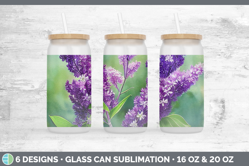 lilacs-glass-can-sublimation-beer-mason-jar