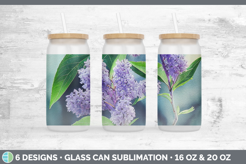 lilacs-glass-can-sublimation-beer-mason-jar