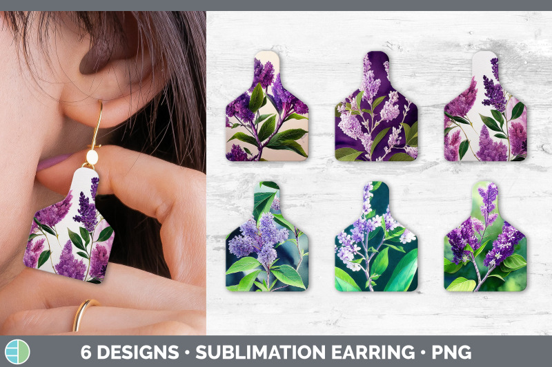 lilacs-cow-tag-earring-sublimation-cattle-ear-tag