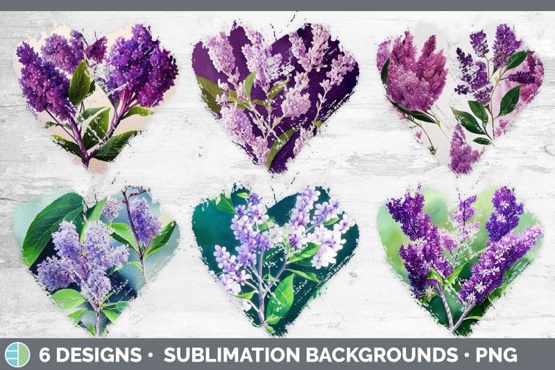 lilacs-heart-distressed-clipart