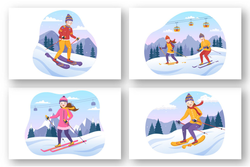 13-ski-winter-sport-activities-illustration