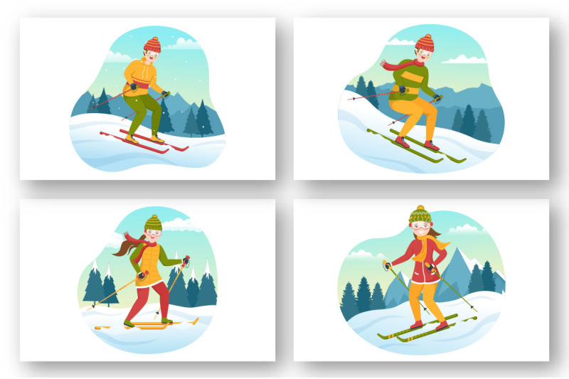 13-ski-winter-sport-activities-illustration