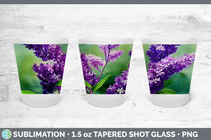 lilacs-shot-glass-sublimation-shot-glass-1-5oz-tapered