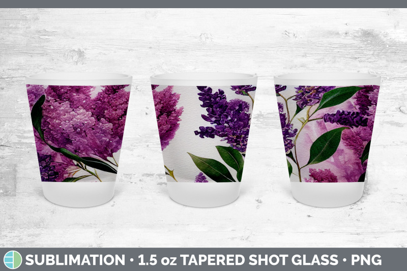 lilacs-shot-glass-sublimation-shot-glass-1-5oz-tapered