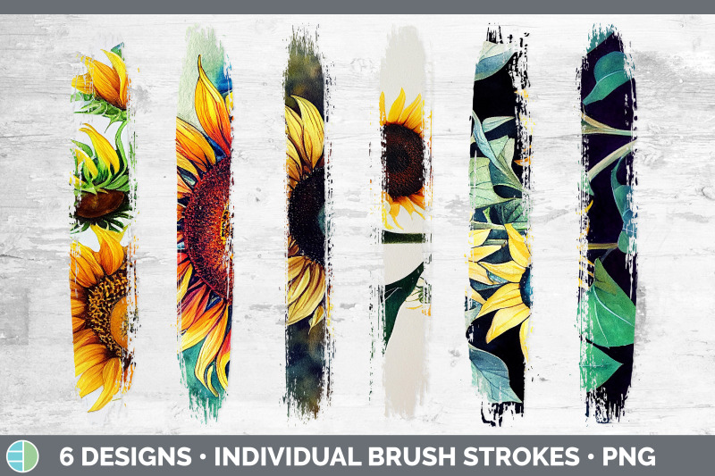 sunflowers-brush-strokes-png-sublimation-designs