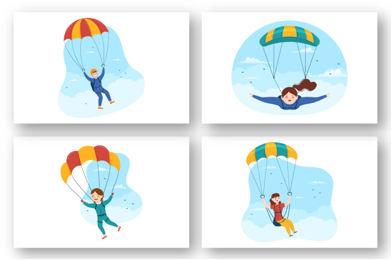 12-skydiving-sport-illustration