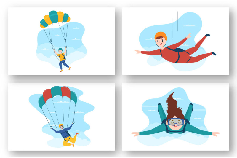 12-skydiving-sport-illustration