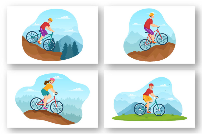 13-mountain-biking-illustration