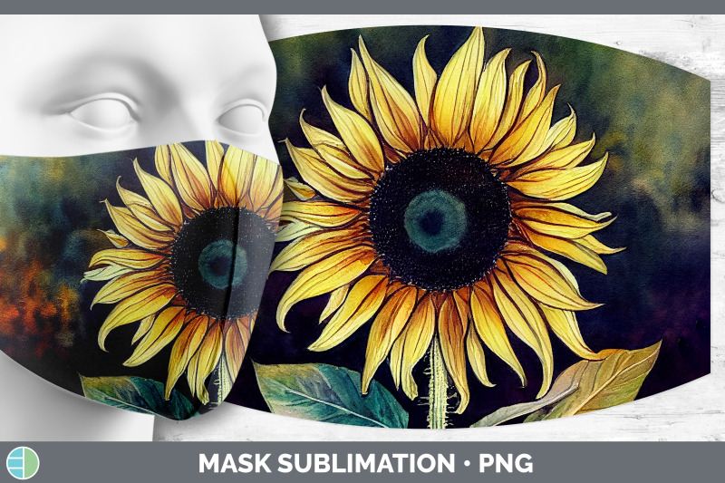 sunflowers-mask-sublimation-bundle-face-mask-designs