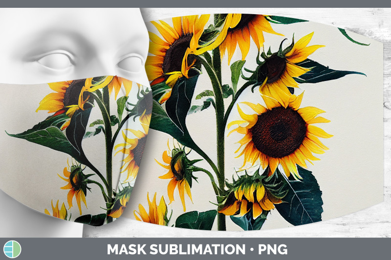 sunflowers-mask-sublimation-bundle-face-mask-designs