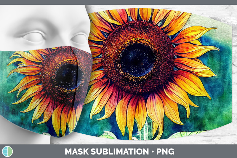 sunflowers-mask-sublimation-bundle-face-mask-designs