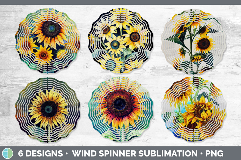 sunflowers-wind-spinner-sublimation-designs-bundle