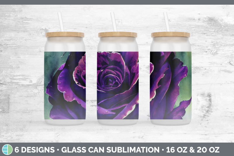 purple-roses-glass-can-sublimation-beer-mason-jar