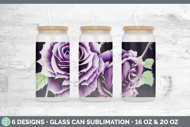 purple-roses-glass-can-sublimation-beer-mason-jar