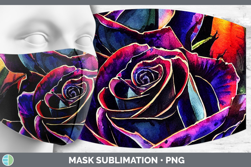 purple-roses-mask-sublimation-bundle-face-mask-designs