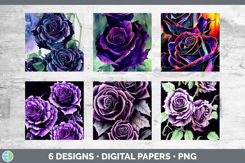 purple-roses-backgrounds-digital-scrapbook-papers