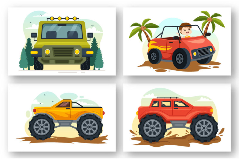 14-off-road-vehicle-illustration