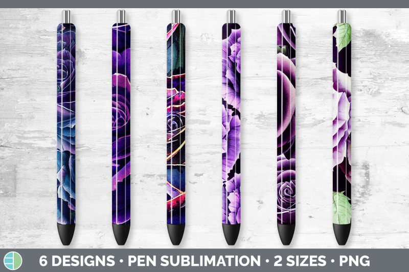 purple-roses-pen-wraps-epoxy-sublimation-bundle