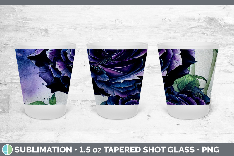 purple-roses-shot-glass-sublimation-shot-glass-1-5oz-tapered