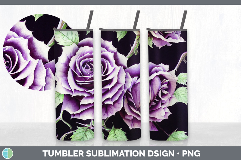 purple-roses-tumbler-sublimation-bundle