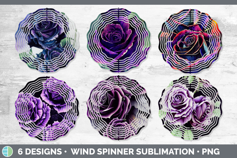 purple-roses-wind-spinner-sublimation-designs-bundle