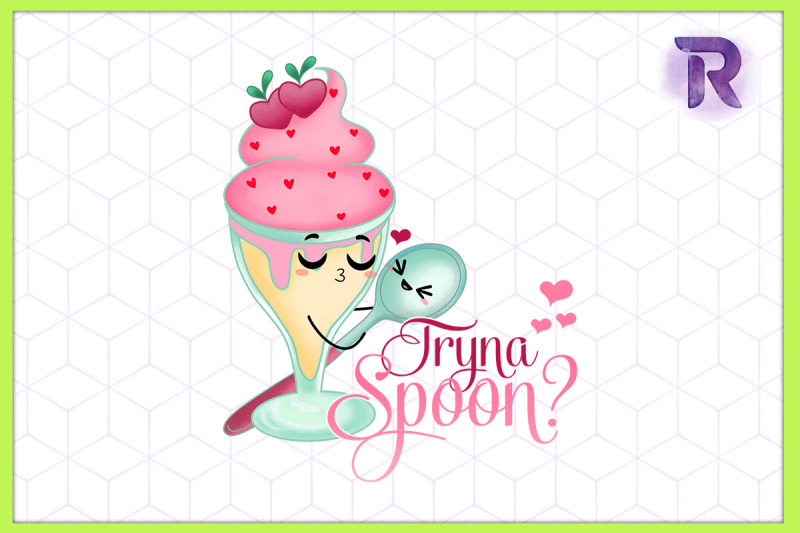 tryna-spoon-cute-ice-cream-with-spoon