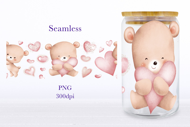 love-glass-can-wrap-valentines-day-sublimation-teddy-bear