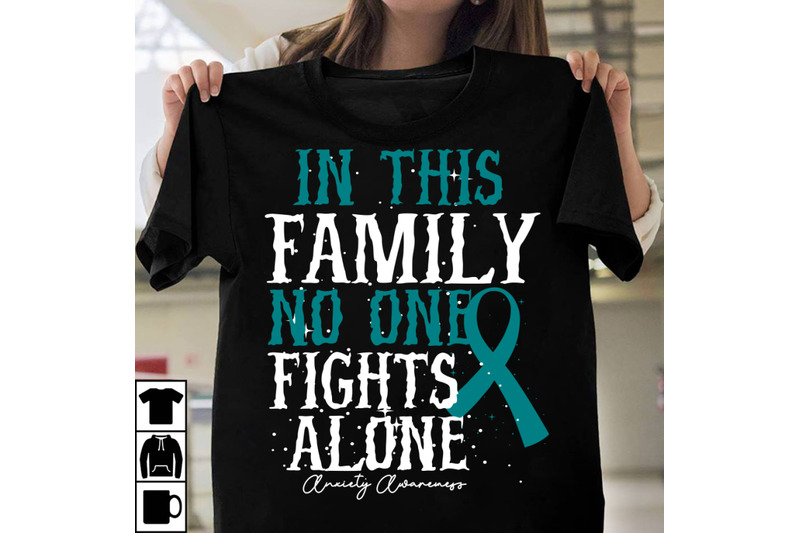 in-this-family-no-one-fights-alone-aid-awareness-t-shirt-design-in-th