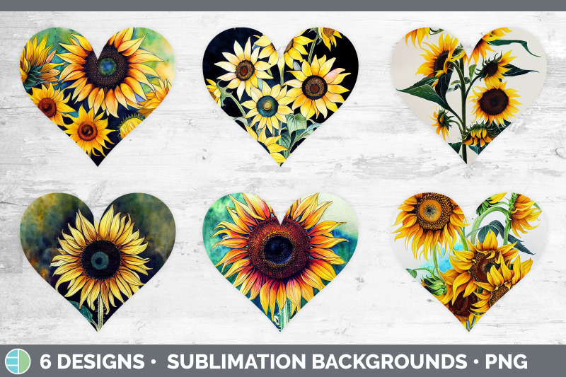 sunflowers-hearts-clipart