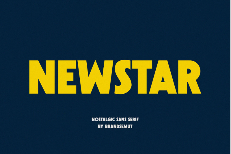 newstar-nostalgic-sans-serif