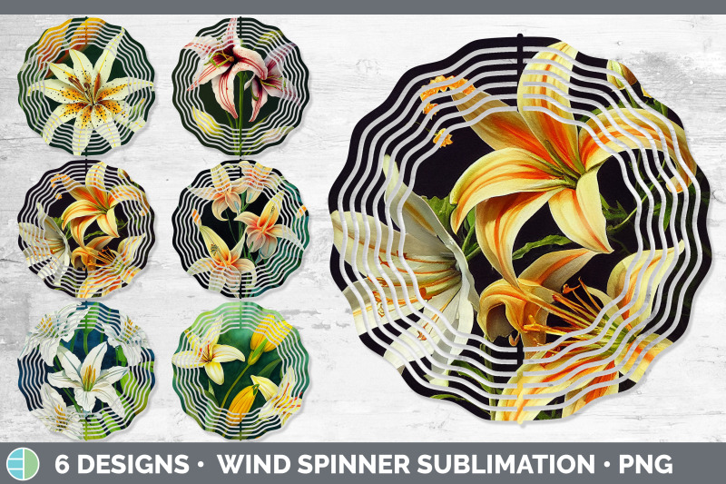 lilies-wind-spinner-sublimation-designs-bundle