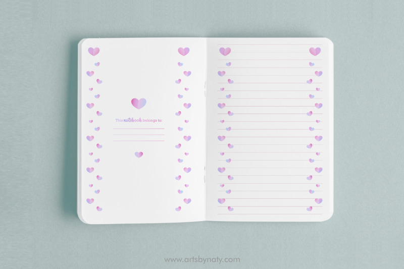 valentines-day-kdp-notebook-interior