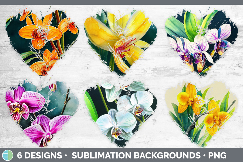 orchids-heart-distressed-clipart