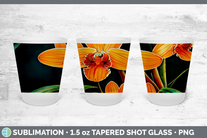 orchids-shot-glass-sublimation-shot-glass-1-5oz-tapered