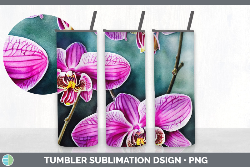 orchids-tumbler-sublimation-bundle